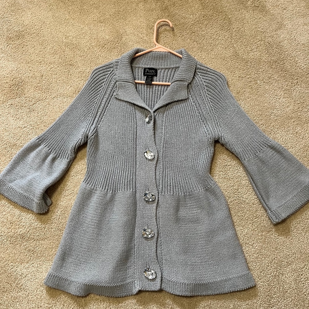 Pure Handknit  cardigan